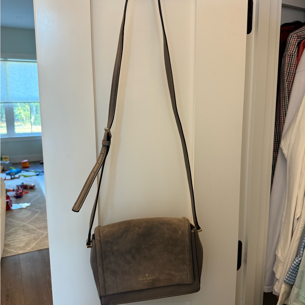 Kate Spade Taupe Crossbody Bag